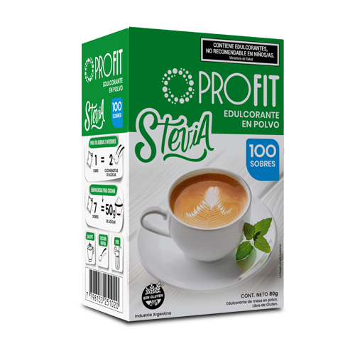 Edulcorante en polvo Stevia